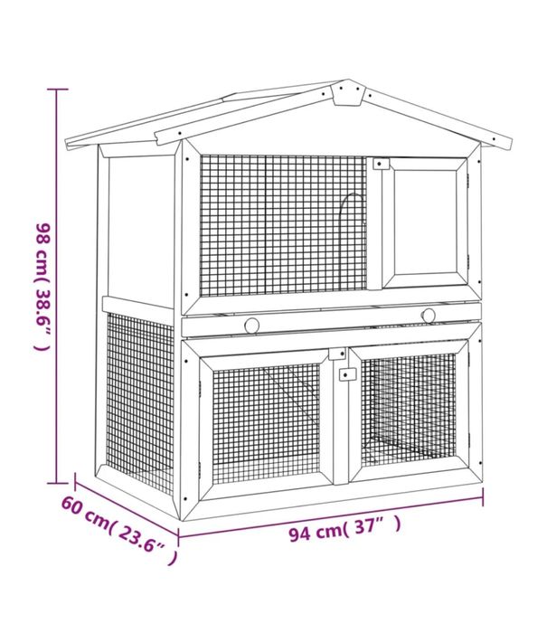 Къща / клетка за зайци