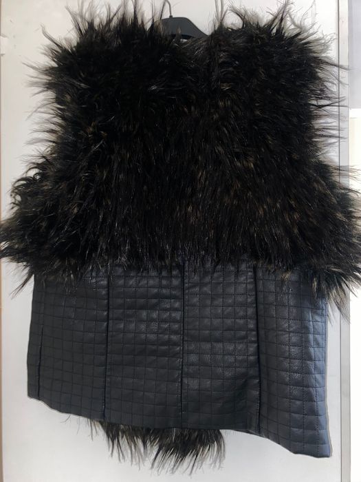 Дамски елек с плътен косъм – размер 48