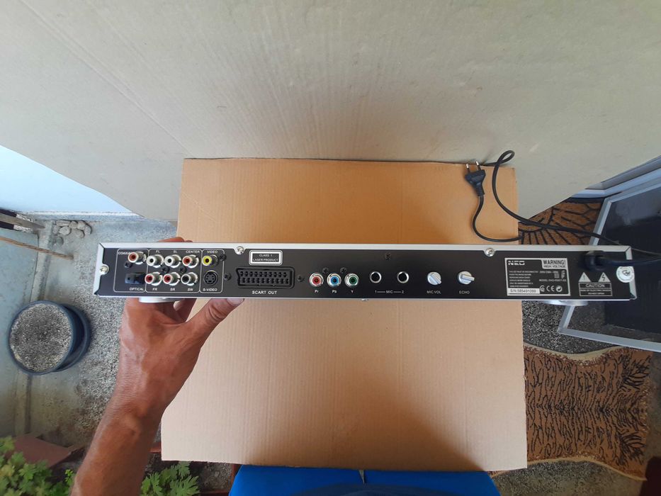 DVD плейър NEO дискове видео касети