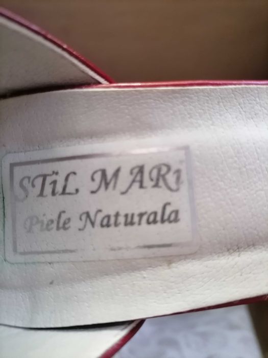 Sandale din piele naturala