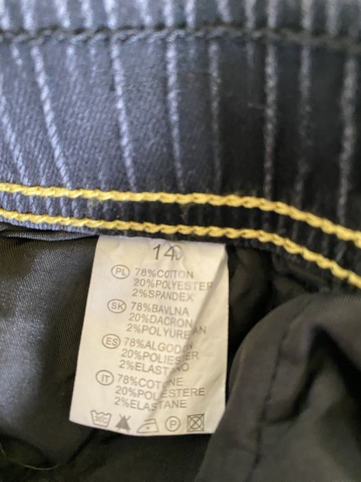 Къси дънкови гащи/ размер 140