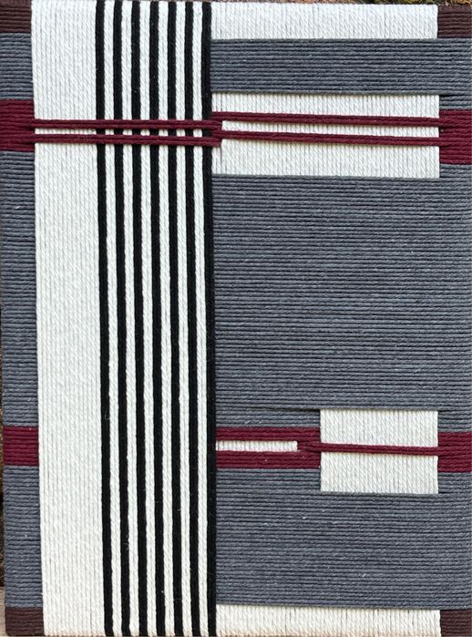 Tablou din fire textile - handmade