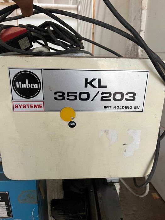 Хидравлична щанца Mubea KL 350/203
