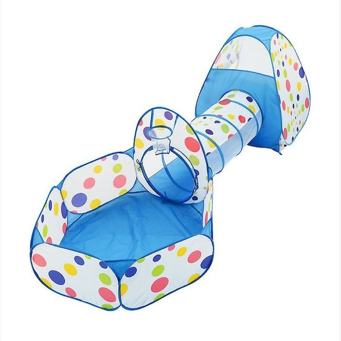 Детска Сгъваема  площадка King Sport, Син, 330x120x95 см