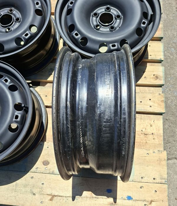 15" 5Х100мм Фолксваген, Сеат, Шкода 5x100 Стоманени джанти
