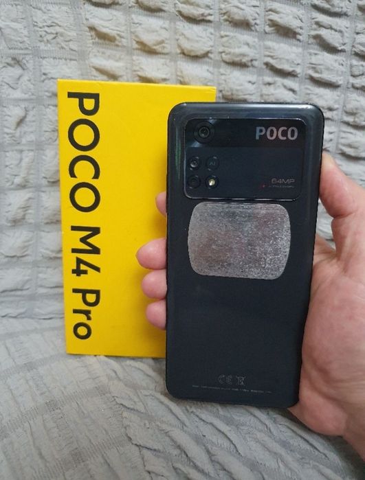 Srochna sotiladi Xiaomi Poco M4 Pro 6+6/128Gb Black Igravoy Orginal