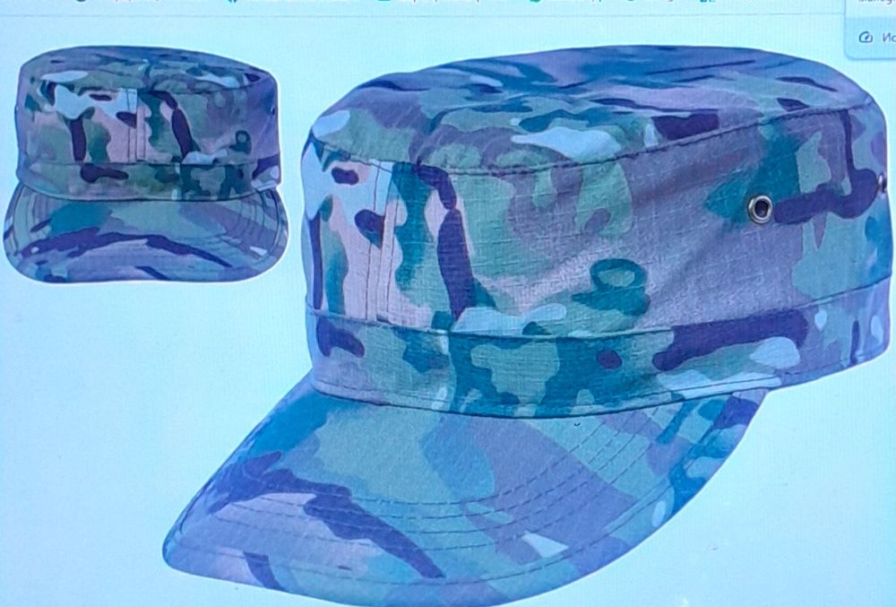 Кепи для военных летний