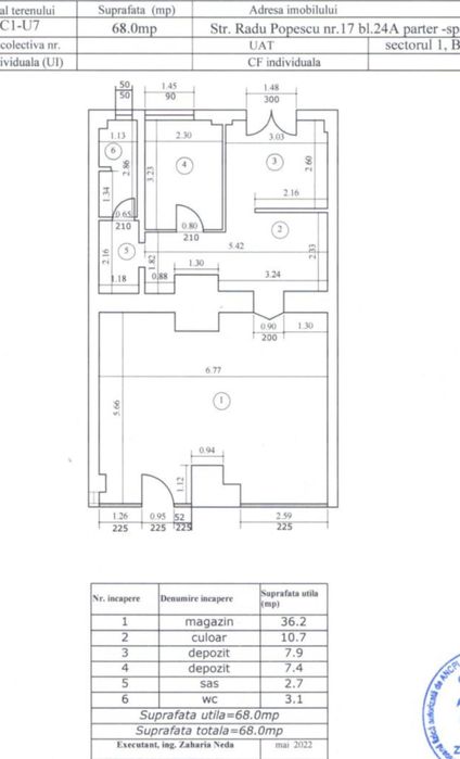 Spatiu comercial amenajat modern de inchiriat