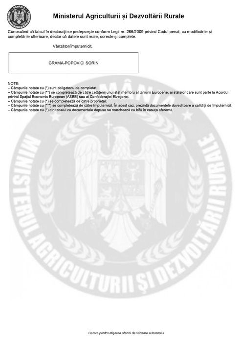 9 ha, agricol, extravilan, Targusor, Constanta, Contractul de arenda expira 31.12.2027
