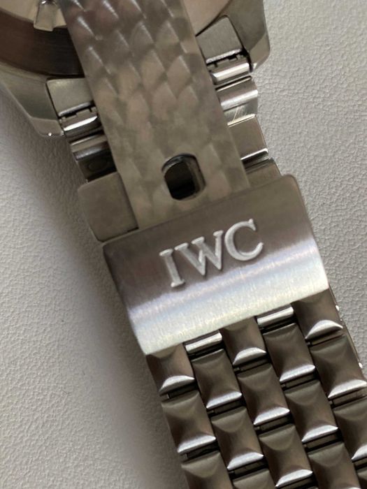 IWC Pilot Flieger Chronograph automatic IW3706 Swiss barbatesc