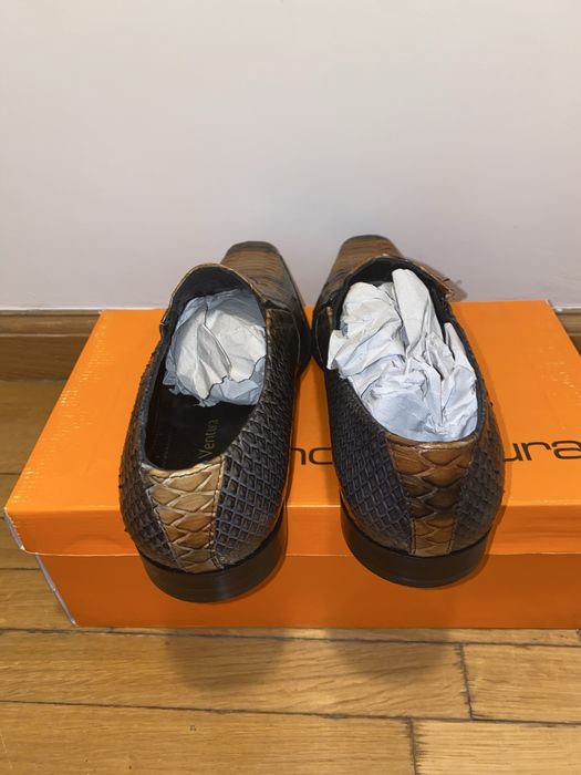 Pantofi piele crocodil