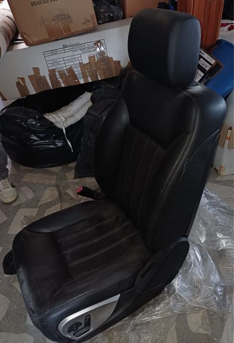 Scaun șofer Mercedes ML 320 W164 2008 – piele neagră, electric