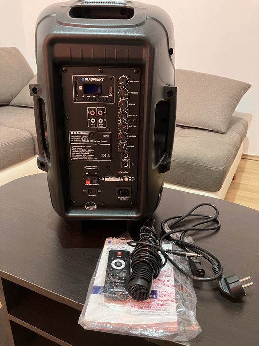 Vand boxă portabilă Blaupunkt PA10 – 600W