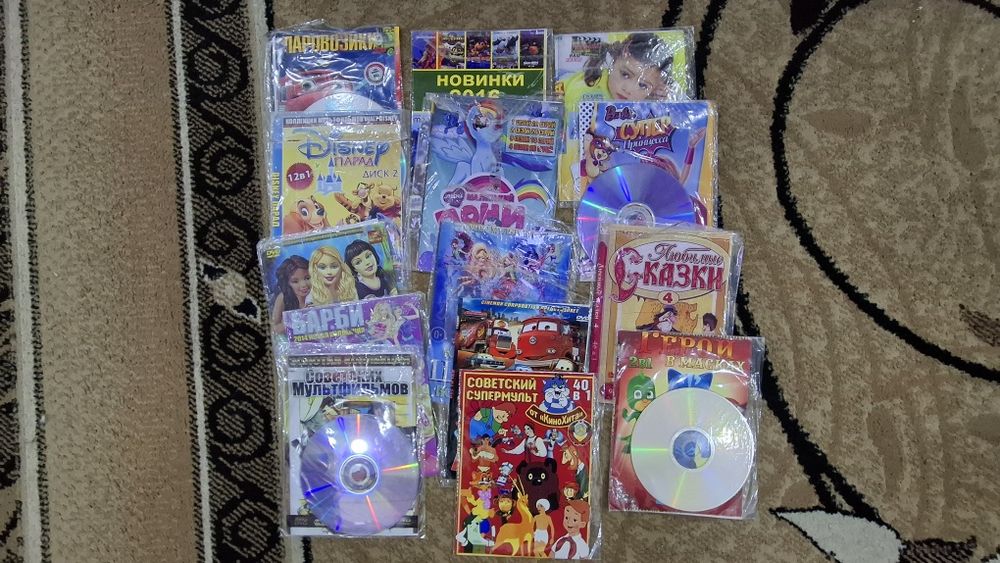 Продам мультфильмы на дисках