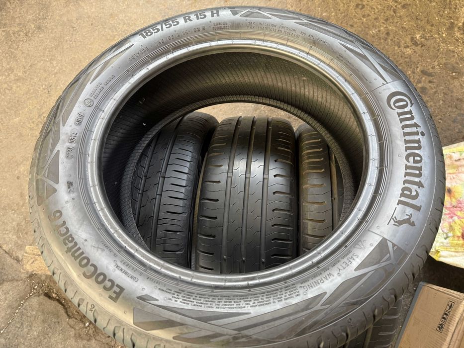 4x Anvelope Vara 185/55 R15 - Continental ContiEcoContact 5