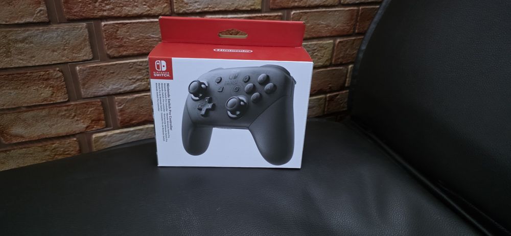 Nou, Sigilat NINTENDO Switch Pro Controller NFC USB Type C
