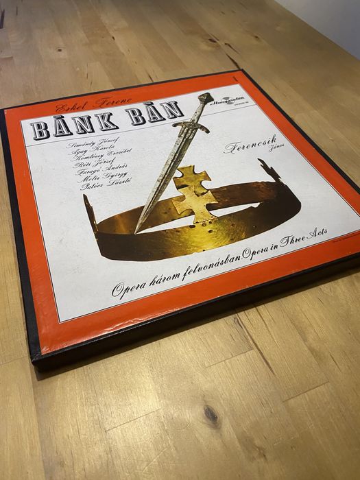 Vand set discuri vinil opera Bánk Bán de Erkel Ferenc
