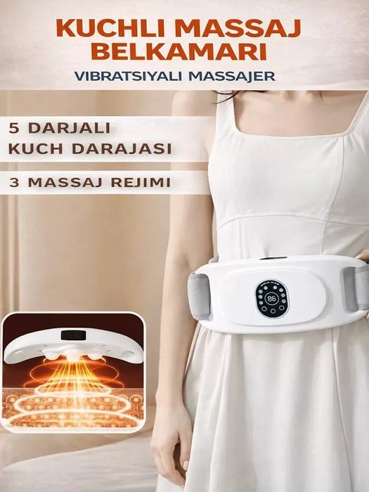 Vibro massaj bilbogʻi ozish uchun infraqizil  isitish 8 rijimli
