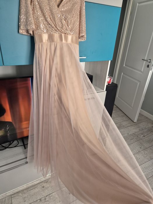 Rochie eleganta ocazie nunta botez cununie banchet fete 11-13 ani