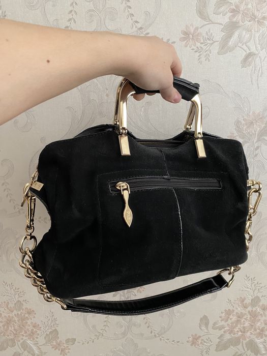 Сумка наиуральная замша