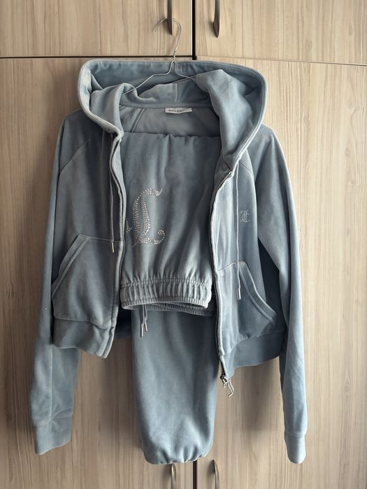 Плюшен сет Juicy Couture в бебешко синьо