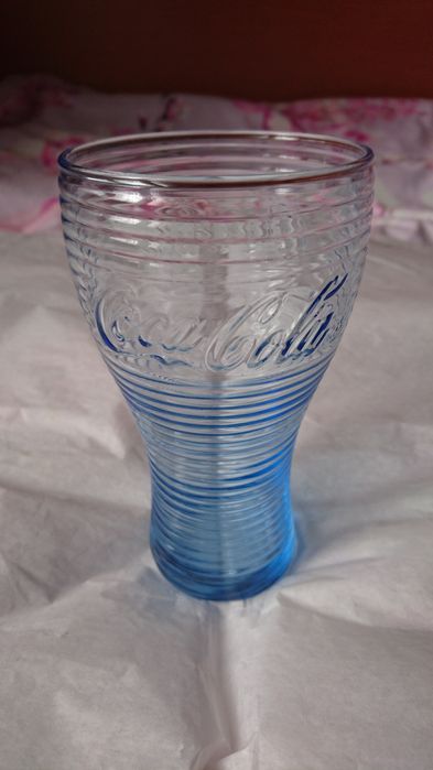 Стъклена чаша Coca-Cola