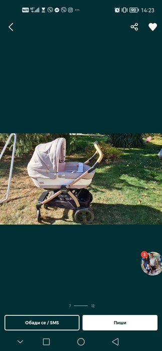 Бебешка количка peg perego.
