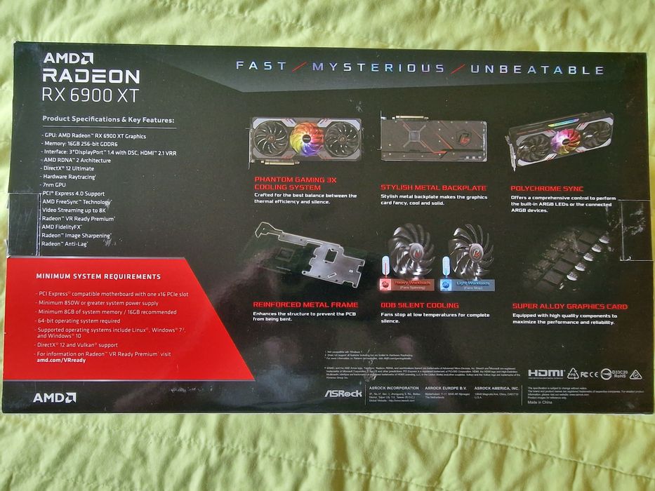 AMD Radeon RX 6900XT 16GB