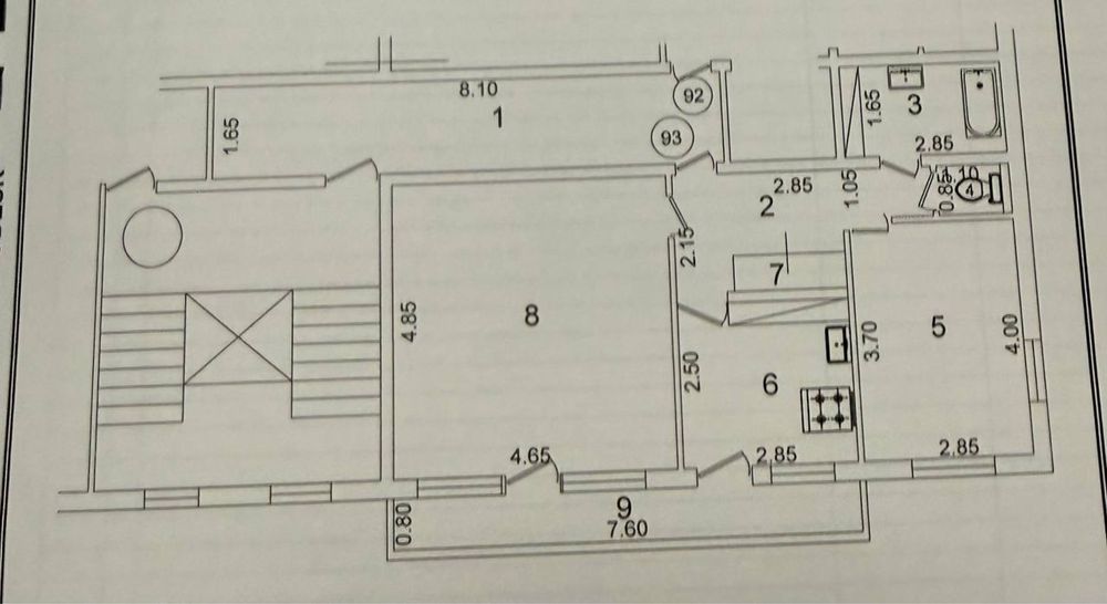 Квартира Гламур 2/2/9 65,3 м2