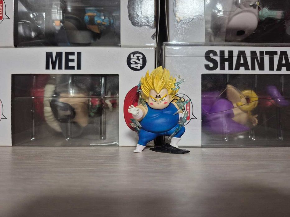 Figurina Dragon Ball Anime - Fat Super Saiyan Majin Vegeta, Cutie