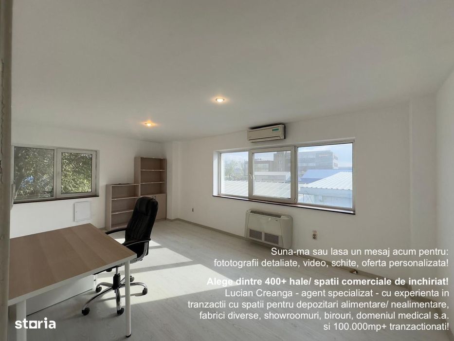 Spatiu birou/ depozit 23mp, zona Petrom Calea Chisinaului