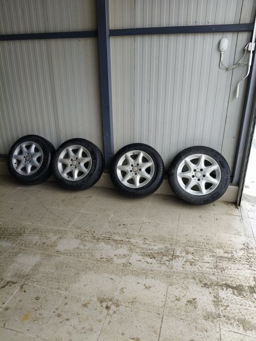Jenti  aliaj R16 cu anvelope all season pt Mercedes w211