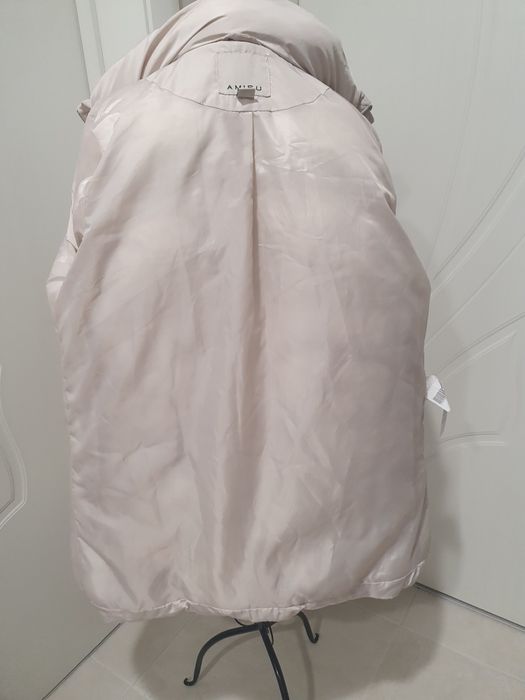 Зимно дамско яке 36/38 цвят нюд