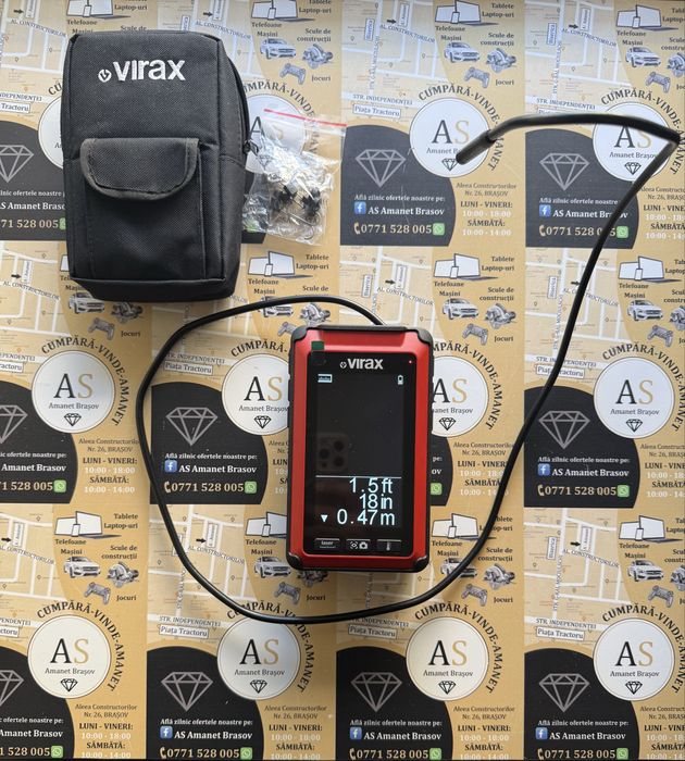 Camera video inspectie 5 in 1 Virax Micro Visioval ca Noua