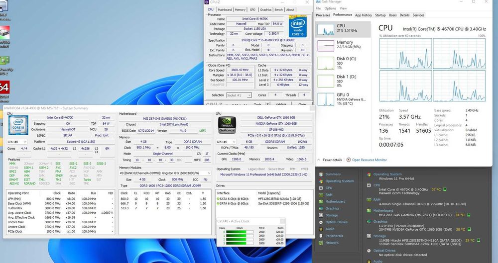 Procesor I5 4670K socket 1150