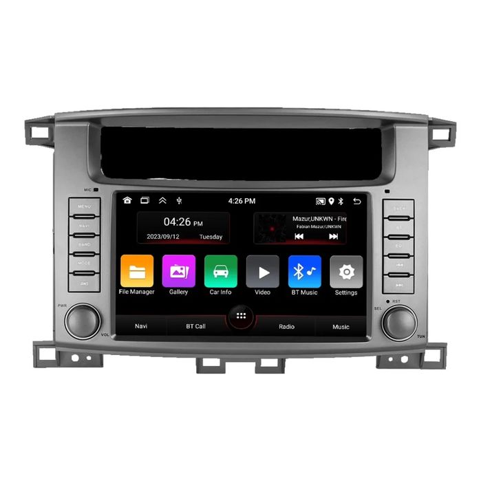 Android магнитофон Toyota Land Cruiser 100