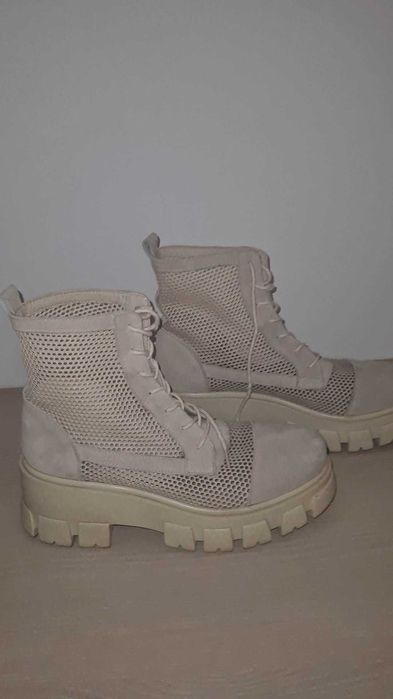 Bocanci, SandAli, piele naturala, talpa mare, usoara, crampoane