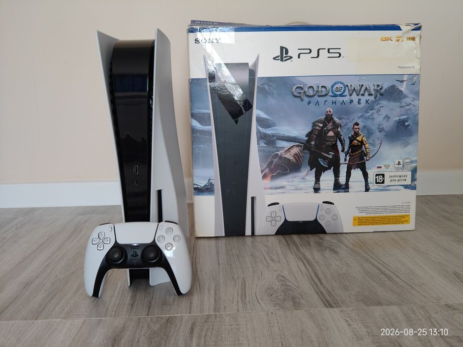 Прошитая Playstation 5 Fat с коробкой