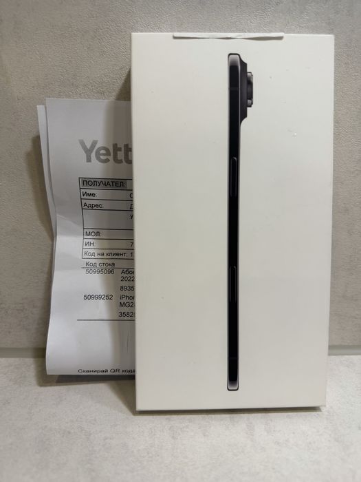 НОВ! iPhone Air 256GB Black 36м. Гаранция