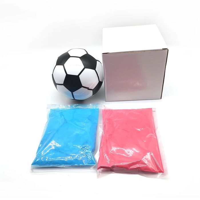 Мяч с дымом gender party