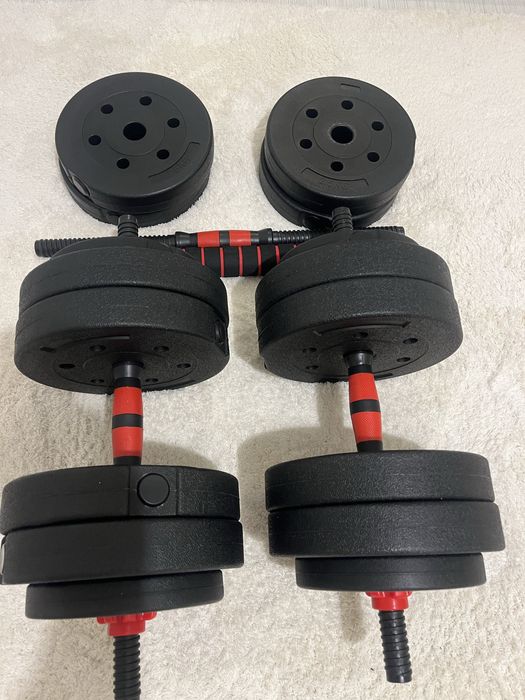 Гантели плюс штанга 40 кг