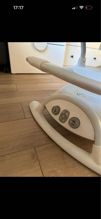 Leagan si balansoar rotativ pentru bebelusi Joie Sansa 2 in 1 Portrait