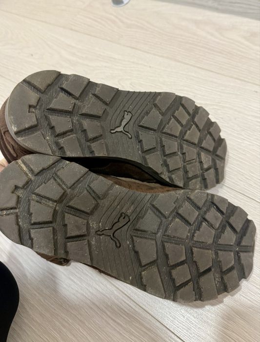 Мъжки зимни обувки Puma Desierto brown, кафяв, размер 44