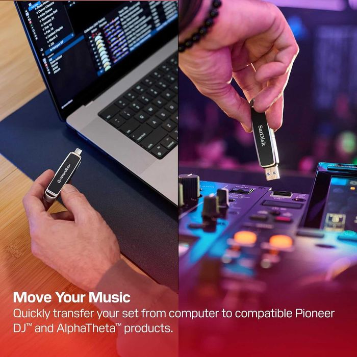 Alpha Theta Sandisk DJ Flash Drive - 512GB USB
