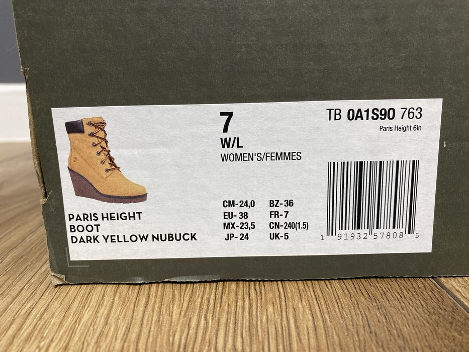 Timberland Обувки на платформа