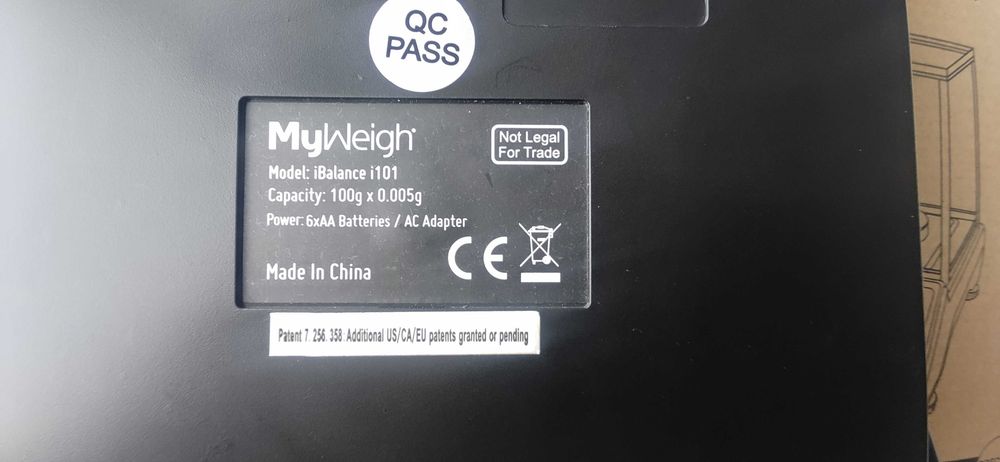 Прецизна настолна везна My Weigh iBalance i101