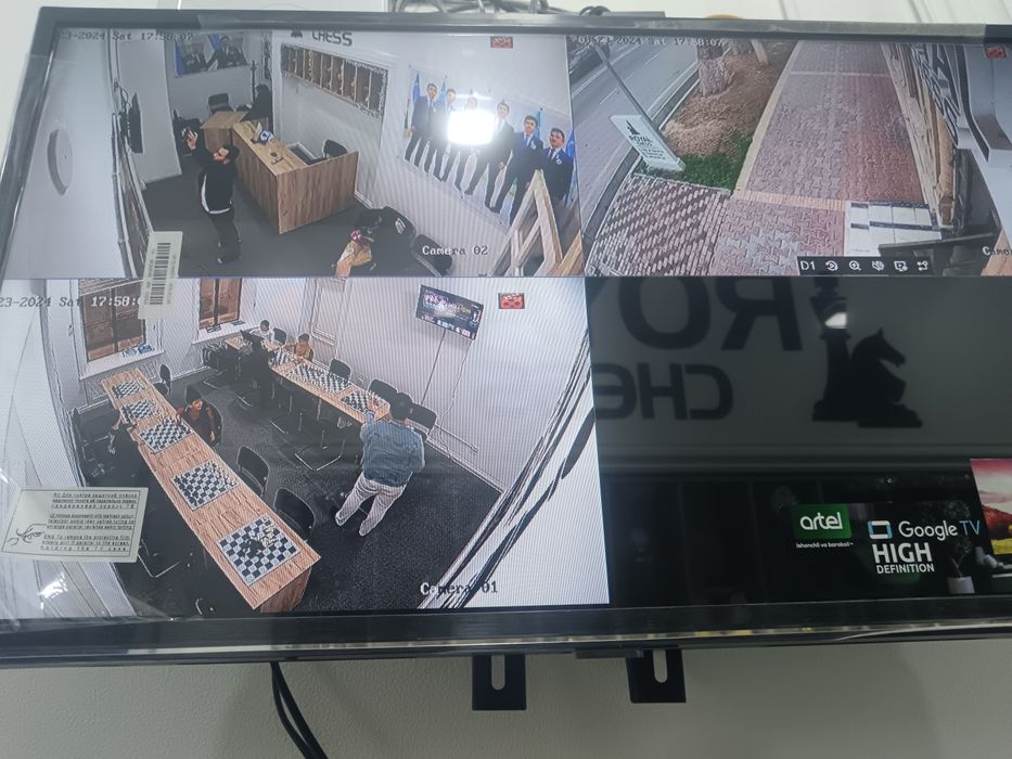 Установка видеонаблюдения и домофонов