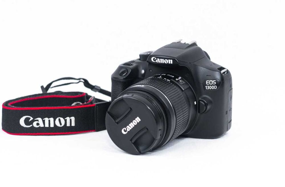 Canon EOS 1300D - Kit + obiectiv 18-55mm - 28.000 de cadre - Aparat foto DSLR