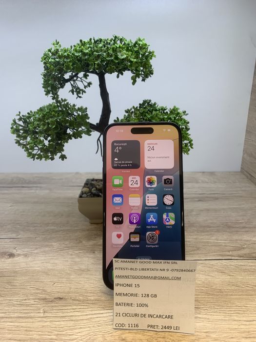 Iphone 15 ca nou