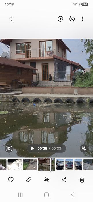 150 mp lac snagov÷garaj barcă